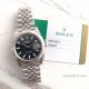 New Upgraded Copy SWISS 3235 Rolex DateJust II Black Dial Ss 41mm Watch (9)_th.jpg